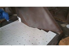 钢厂用陶瓷衬板报价了解详情 盛腾耐磨非标定制